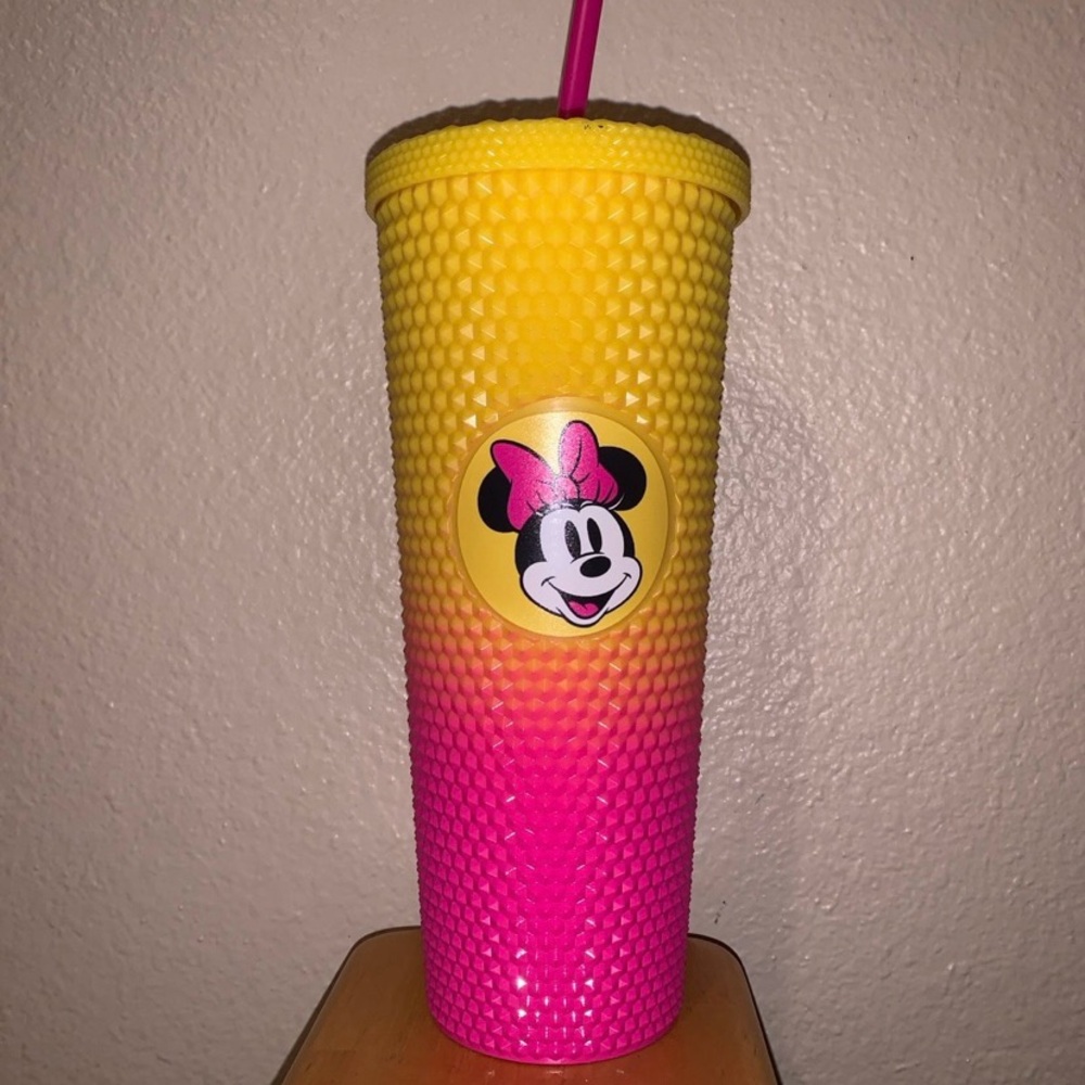 Disney Minnie Mouse summer Starbucks tumbler cup